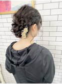 ＊THE  RIRE. 結婚式お呼ばれ×編み込みアレンジ＊