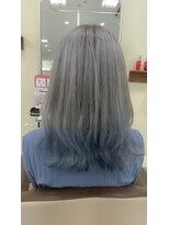 プールドゥマン 屯田(POUR DEMAIN)&nbsp;シルバー×ブルー