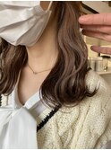 お仕事・学校も問題なし！隠せるインナーカラーベージュ