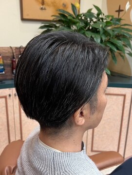 アポロカットステージ 相模大野店 アップバング/ツーブロックマッシュ<理容室>[メンズ/相模大野]