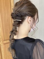 エルロンバイマフェ(AILERON by mahae)&nbsp;【お呼ばれヘア】少しタイトな編みおろし