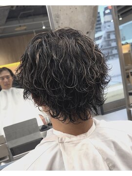 ラヴィズムバイフィフス(LUVISM by fifth) ウルフ波巻きスパイラルパーマ×ホワイトメッシュ/新潟/万代