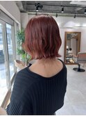 【ADORE横浜】ボブ×ブリーチなしピンク