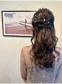 20代30代お呼ばれヘアアレンジヘアセット