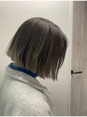 白髪ぼかしハイライト酸性ストレート縮毛矯正髪質改善白髪染め
