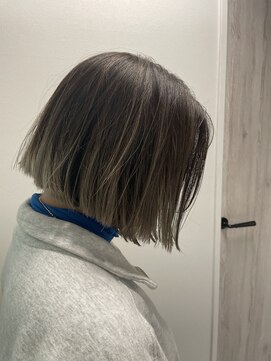 アントワープトーキョー(antwerp TOKYO) 白髪ぼかしハイライト酸性ストレート縮毛矯正髪質改善白髪染め