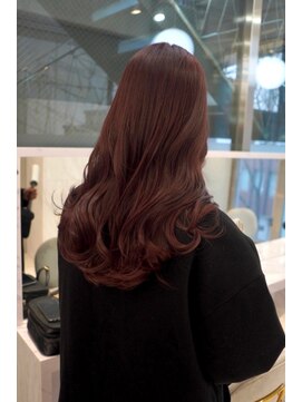 ジーナ  札幌大通(Zina) 美髪＊エアリーロング＊ピンクブラウン＊髪質改善＊Zina札幌大通