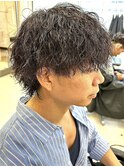 メンズパーマツイストスパイラルパーマ波巻きパーマツイスパ横浜