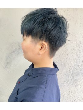 ヘアスタジオニコ(hair studio nico...) ネイビーブルー★