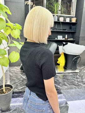 チュダック(ChuDuck) 韓国風《ブロンド》ハイトーン/ケアブリーチ/ダブルカラー