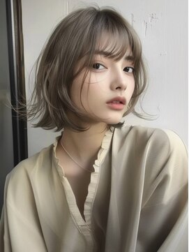 アルトリスト(Altruist Aging×HAIR&SPA) ☆イメチェンピンクベージュアンブレラカラー前髪クールショート