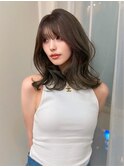 【LICCA 伊崎優李】韓国ヘア/レイヤーカット/前髪/姫カット