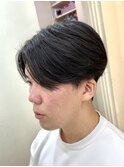 ナチュラルストレート刈り上げセンターパート縮毛矯正柏市柏駅