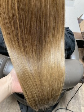 ユーリカ リチェルコ 四天王寺前夕陽ケ丘店 ハイトーンベージュ/髪質改善