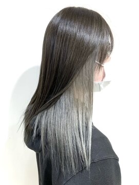 アズール 草加(azule) インナーカラー シルバー