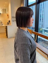 オルガン(Organ) 切りっぱなしボブでお手入れ簡単♪
