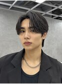 熊本センターパート ニュアンスパーマ ニュアンスセンターパート