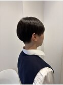 【刈り上げ】丸みショート