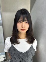 アヴァンス 西田辺(AVANCE.)&nbsp;レイヤースタイル/韓国風/顔周りカット【阿倍野・西田辺】