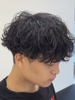 ビカムメンズヘアー 栄店(become men's hair)&nbsp;波巻きパーマシャドウパーマスパイラルツイスパフリップウェーブ