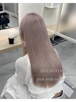 ユアーズヘア 新宿三丁目店(youres hair)&nbsp;ピンクミルクティーベージュ