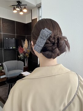 ドロップ カチモリリボンヘア