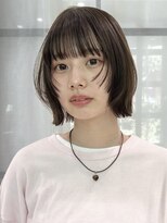 リュミエ ドゥ マッシュ(Lumier de mashu)&nbsp;ココアグレージュ/ヘイリーボブ【大阪/梅田/茶屋町/中崎町】