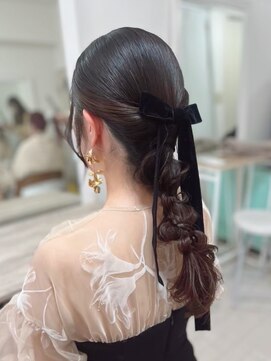 ヘアセットサロン ミント(Hair set salon MINT) タイト編みおろし