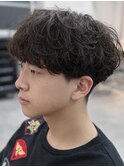 MEN’S HAIR/波巻ツイストスパイラル/フェザーパーマ/千葉駅
