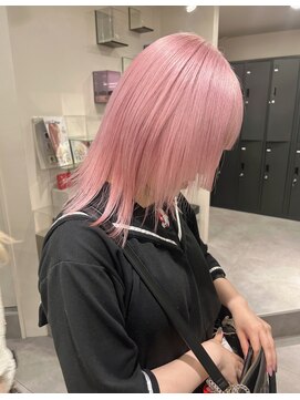 melt.tokyo【メルトトウキョウ】【4月中旬NEW OPEN(予定)】 インナーカラー/トリートメント/デザインカラー/ペールピンク