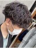 甲南メンズカットメンズパーマ波巻きスパイラルパーマツイスパ