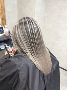 サニー 渋谷(SUNNY) バレイヤージュ、ハイライト、レイヤーカット、ダブルカラー