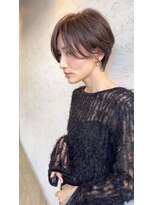 ダム(DaM)&nbsp;ショートボブ髪型20代30代40代50代前髪あり前髪な し面長丸顔