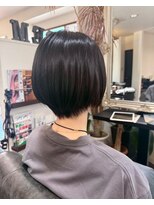 ローレン(LOREM)&nbsp;ナチュラルショート黒髪ショートボブ07.04