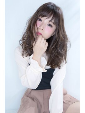 シエル ヘアーデザイン(Ciel Hairdesign) 【Ciel】　浮遊感のあるエフォートレスな小顔ロングヘア