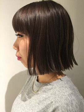 ナイーブヘアデザイン(NAiVE HAIR DESIGN) 【NAiVE hair】切りっぱなしBOB