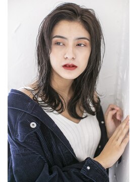 アジールヘア 池袋東口店(agir hair) 大人っぽリラクシーミディ【池袋】池袋　池袋東口
