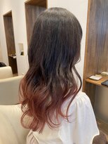 ラウブロッサム 大宮西口店(Lau Blossom) ダークレッド グラデーション