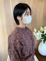 トップヘアーヒルズ 安城(TOP HAIR HILLS)&nbsp;ハンサムボブ/アッシュブラック/ニュアンスカラー