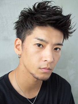 オースティン 門前仲町(AUSTIN) ビジネスツーブロックOK★かき上げトランクスヘアくせ毛風パーマ