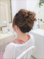 リサ 恵比寿(risa.)&nbsp;ルーズ夜会巻き