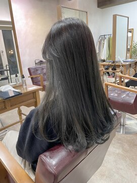 アリー 原宿 表参道(ALLY) 【ALLY 濱田】ブリー無し☆オリーブグレージュ20代/30代/40代