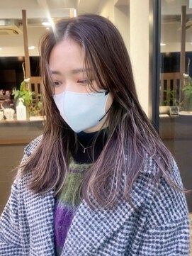 ノラ ウメダ(NORA UMEDA) 【NORA UMEDA 高木】ホワイト系インナーカラー