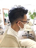 MEN'S HAIR &nbsp;センターパート　サイドパート　韓国マッシュ