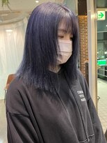 ヘアーアンドメイク ビス(HAIR&MAKE bis) 透明感あふれるブルーラベンダー♪【多田 華歌】