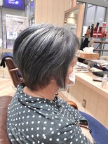 カシータ ヘア リゾート イオンモール熱田店(Casita hair resort)&nbsp;ホームカラー×イメチェン×ブルーグレー×収まり良く×似合わせ