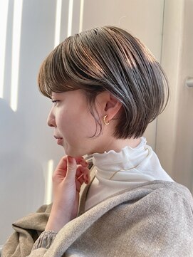 シャルムジャパン(shallm JAPAN) おとなショート/くすみベージュ/マロンベージュ