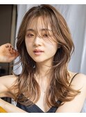 【白川】20代30代40代レイヤースタイルミントベージュ23.5.13