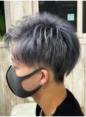 メンズシルバーカラー