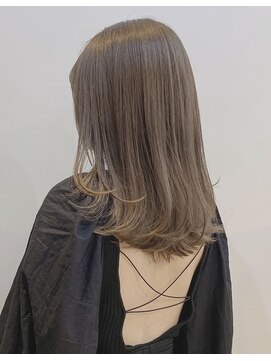 ガーデン オオタカノモリ(garden otakanomori) シークレットハイライト×韓国風ミディアムレイヤーカット